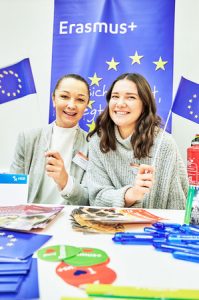 "Europa, Erasmus und Ich" - ERASMUS+ Informationsstand!