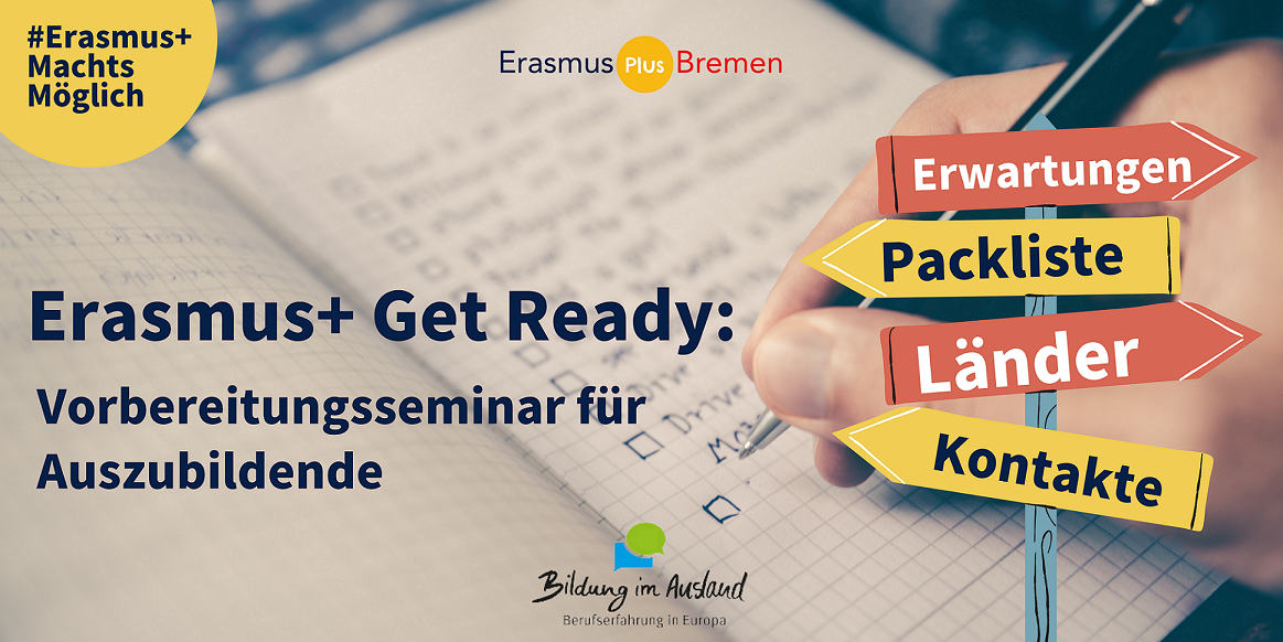 Erasmus+ Get Ready: Vorbereitungsseminar für Auszubildende